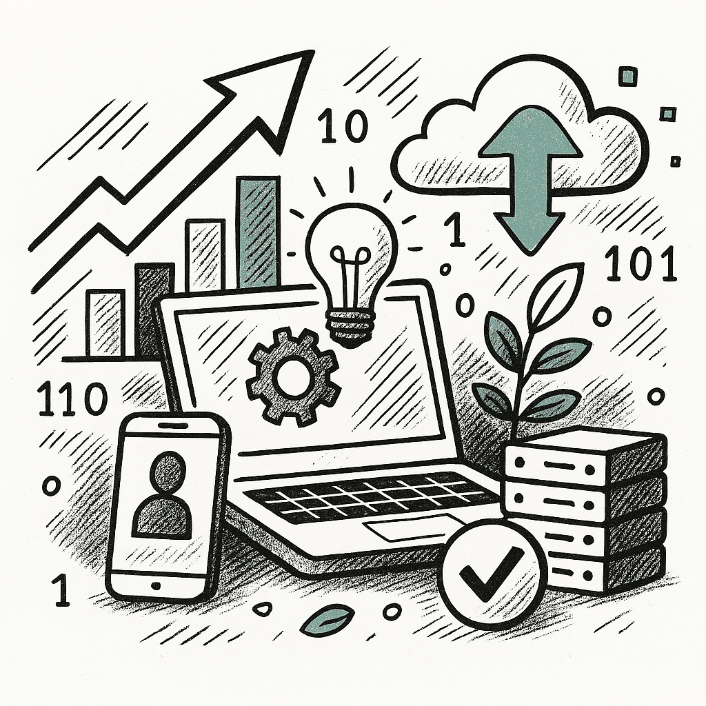 Transformación Digital - Ilustración